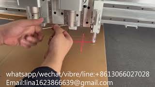 how to crease and change blade when cutting carbon box packing foam [upl. by Fotinas]