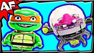 KRAANG LAB ESCAPE  Lego Teenage Mutant Ninja Turtles 79100 Animated Building Review [upl. by Ennovyahs]