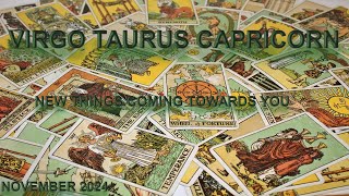 Whats In Store for VIRGO TAURUS CAPRICORN This November [upl. by Larina]