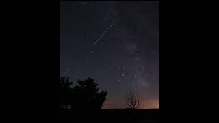 Perseid meteor shower lights up sky in Türkiyes Kutahya [upl. by Winton]