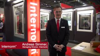 Internorm at EcoBuild 2013 London  video 1 [upl. by Hairahcez904]