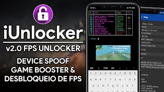 iUnlocker v20  FPS UNLOCKER PARA JOGOS OVERCLOCK E MUITO MAIS  ROOT [upl. by Nos]