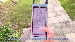 Portable drone intrusion drone detection and drone tracking device [upl. by Alliuqet]