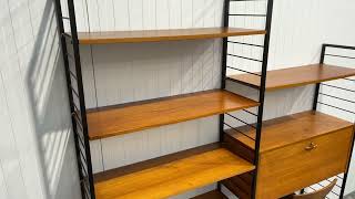 2 bay mid century Staples Ladderax [upl. by Anerehs]