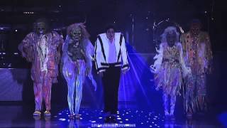 Michael Jackson  Thriller  Live Munich 1997  Widescreen HD [upl. by Ahseinod]