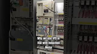 Why we use VFD or VSD with Induction Motors vfd inductionmotors electrician electrical [upl. by Markman]