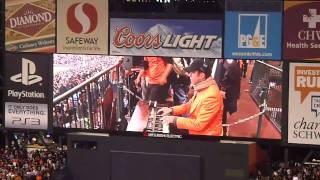 San Francisco Giants  7th inning stretch Take me out to the Ballgame Song [upl. by Platas]