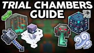 Minecraft 121 Trial Chambers Ultimate Guide  Breeze Vaults Ominous Events and more [upl. by Gonagle14]