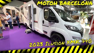 2023 Ilusion XMK 740 FF Walkaround Dusseldorf Caravan Salon 2022 [upl. by Minni947]