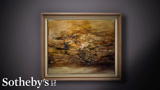 Hurricane Period Masterpiece Zao WouKis 020165 ｜Sothebys [upl. by Halyk21]