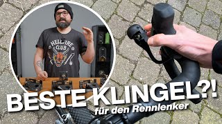 DropbarKlingel CRANE BELL CO ENE SBR für alle Rennlenker am Rennrad amp Gravelbike [upl. by Ayokahs]