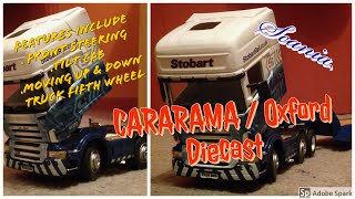 CARARAMA Low Loader Stobart Rail  150 Scale [upl. by Alysa272]