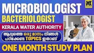 MICROBIOLOGISTBACTERIOLOGISTKERALA WATER AUTHORITYKERALA PSC [upl. by Nnyleuqaj306]