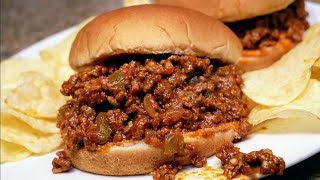 The Best Sloppy Joe Recipe by Delilah  How to Make Homemade Sloppy Joes The Simple Way [upl. by Bobbe]