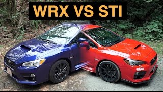 Subaru WRX vs STI  3 Reasons Why The WRX Is Better [upl. by Thilde]