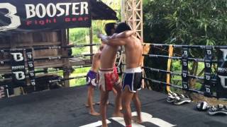 Aggressive Muay Thai Clinch [upl. by Sky40]