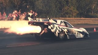 6000hp quotMach IIquot Jet Car In Action  Hills Race Rivanazzano 2014 [upl. by Micaela]