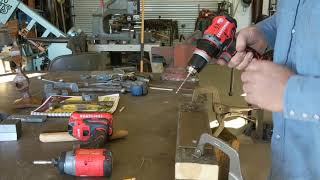 Demonstration Using the Craftsman Hammer Drill and Impact Driver [upl. by Nytsrik]