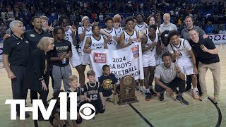 Little Rock Central outlasts Bryant to capture Class 6A state championship [upl. by Chessa]