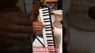 How to play Melodica Piano music shorts sample trending track piano pack rhythm [upl. by Elolcin]