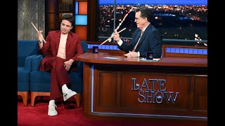 Sebastian Stan dropped by Fridays edition of “The Late Show with Stephen Colbert” where he discuss [upl. by Airod]