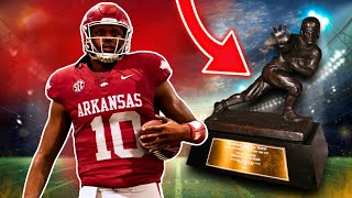 The HOGS Have A Heisman Frontrunner  College Football 25 Dynasty [upl. by Arol]