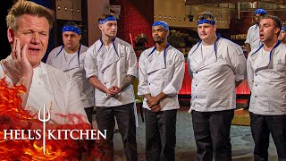 “Chicken Gate” Makes Chef Ramsay Leave The Elimination  Hells Kitchen [upl. by Kcirdaed]