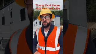 ThankGod these workers are safe funny constructionfail comedymovies automobile workers workman [upl. by Selwin]