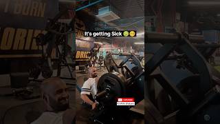 Leg day 😰😨 shorts gym legday fitness workout [upl. by Danni]