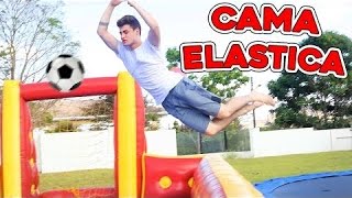 rezendeevil  DESAFIO DO FUTEBOL NA CAMA ELASTICA [upl. by Ezechiel]