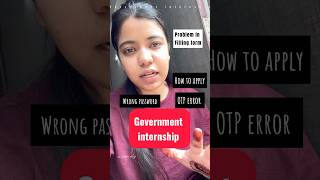 Problem solve government governmentjobs shorts internship [upl. by Akoek94]