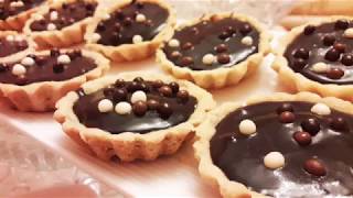 Mini Tarte au Chocolat اسهل و الد ميني طورطات بحشوة كاينة في قلب دارك [upl. by Anya653]