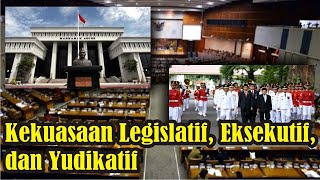 Pengertian Kekuasaan Legislatif Eksekutif dan Yudikatif  SimpleNewsVideo [upl. by Idarb]