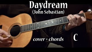 Daydream the Lovin Spoonful  cover with chords [upl. by Knorring530]