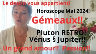 Horoscope Mai 2024 pour les Gémeaux [upl. by Aihsemaj]