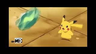 Pokemon Black and White Ash Saves Pikachu From Evolving Into Raichu [upl. by Bellanca470]