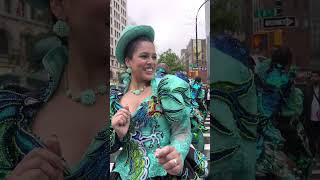 ☔️🌧️🇧🇴 Bolivia San Simon Caporales Dance Parade New York 2023 [upl. by Ycnej391]