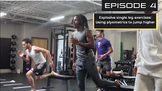 Explosive Single Leg Exercises Using Plyometrics to Jump Higher [upl. by Veno]