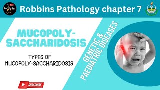 MucopolysaccharidosesTypes of MucopolysaccharidosesRobbins Pathology Genetic pathology mbb [upl. by Shutz]