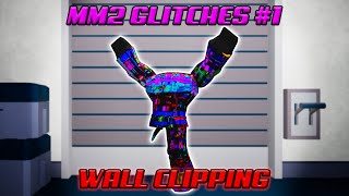 How to glitch through walls in MM2  MM2 Glitches 1 [upl. by Gorga840]