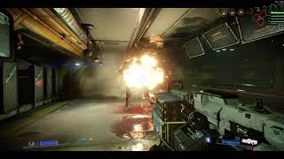 Doom 2016 Vulkan Ray Tracing  The Forge [upl. by Ylrebmi372]