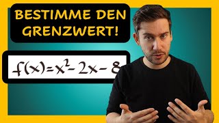 Grenzwerte einer quadratischen Funktion bestimmen  Kurvendiskussion Erklärung mit Beispielen [upl. by Lewak]