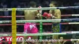 Muay Thai Skarbowsky vs khunsuk 22 [upl. by Ennairol]