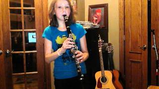 Moves Like Jagger on clarinet [upl. by Olnek]