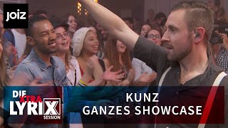 KUNZ live at XTRA Lyrix Session  GANZES KONZERT [upl. by Anaet]