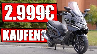 2999€ DAELIM XQ 1 DER GROßRAUMROLER 125CCM ROLLER 2022 [upl. by Emersen]