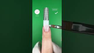 Extension form application 👩🏻‍🔧manicure nail manicuretools nailextension nailart [upl. by Bran809]