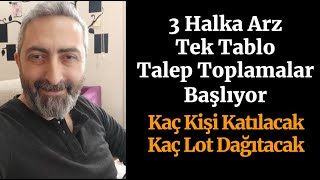 3 Halka Arz Tek Tablo Talep Toplamalar Başlıyor surgy kboru megmt [upl. by Eblehs785]