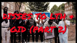 UK DRILL  GANG DISSES VOLUME 22  DISSES TO LTH amp GID PART 2 [upl. by Nangem]