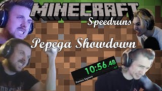 XQC VS FORSEN MINECRAFT SPEEDRUN FUNNIEST MOMENTS [upl. by Ecirrehs]